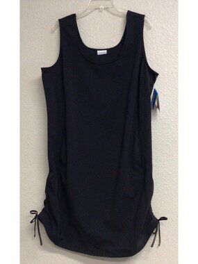 Columbia Dress NWT Womens XXL Black All Seasons Omni Shade Omni Shield UPF 50